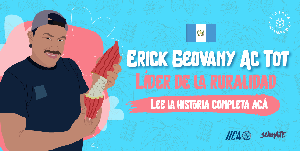 Erick Geovanny, lider rural